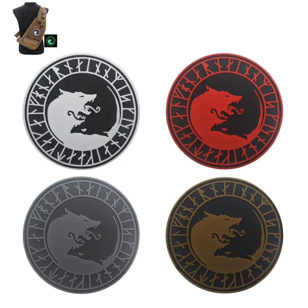 3D Viking Wolf PVC Patch Emblem Armband Badge Military Decorative Sewing Applique Embellishment Tactical Patches
3D Viking Wolf PVC Patch Emblem Armband Badge Military Decorative Sewing Applique Embellishment Tactical Patches