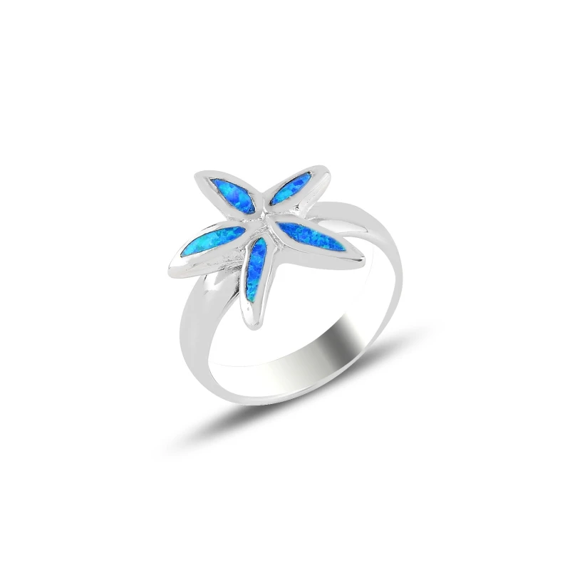 

Silverlina Sterling Silver Opal Gemstone Ring