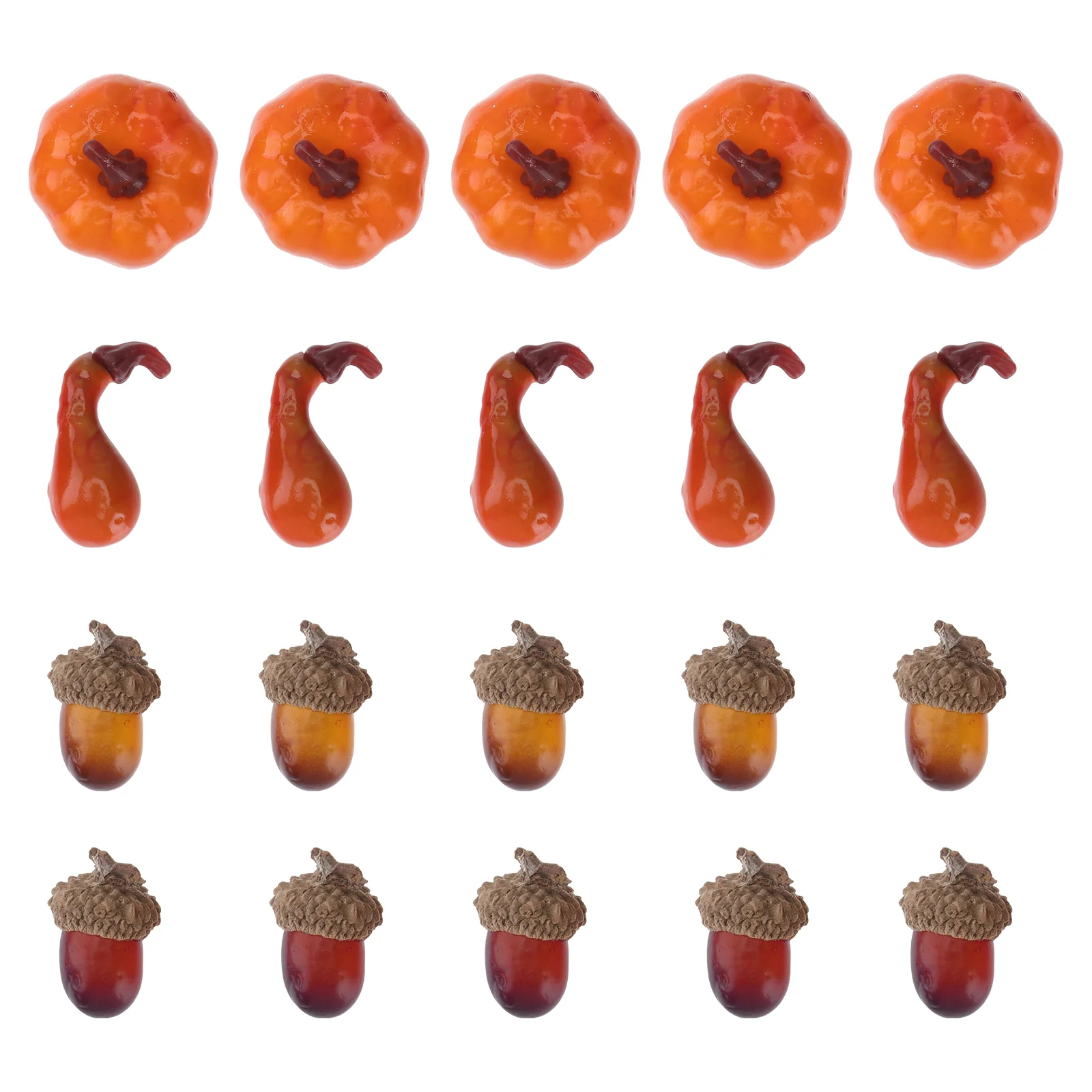 20 шт. Длинные изогнутые тыквы фигурки тыквы искусственные желуди 
20 шт. Длинные изогнутые тыквы фигурки тыквы искусственные желуди