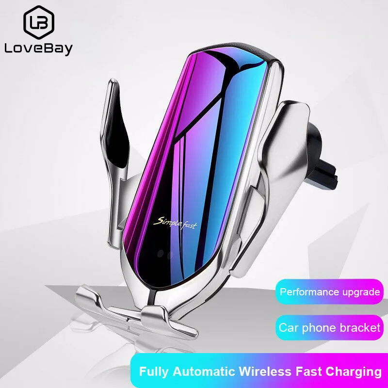 Автомобильное беспроводное зарядное устройство Lovebay, с автоматическим зажимом, для iPhone XS, XR, X, 8, 11 Pro, Samsung S20, S10, Qi, быстрая зарядка, держатель д...
Автомобильное беспроводное зарядное устройство Lovebay, с автоматическим зажимом, для iPhone XS, XR, X, 8, 11 Pro, Samsung S20, S10, Qi, быстрая зарядка, держатель д...