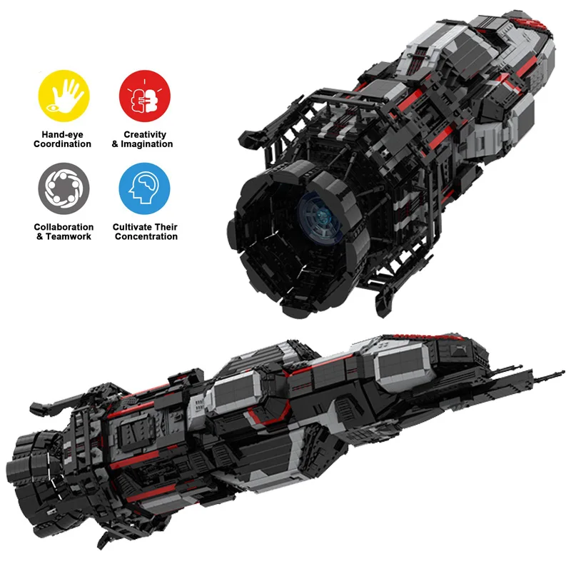 Rocinante (Season 4) Building Blocks TV Expansed Armed spaceship Model bricks Collection toys for Children kids gifts
Rocinante (Season 4) Building Blocks TV Expansed Armed spaceship Model bricks Collection toys for Children kids gifts