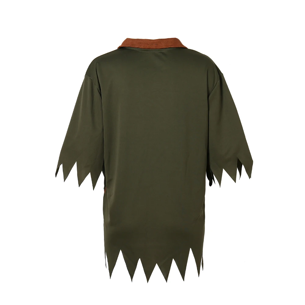 Adult Clothing Robin Hood Outfit Costumes T-shirt with Hat Halloween Cosplay Party Man for Fancy Carnival Dress Up
Adult Clothing Robin Hood Outfit Costumes T-shirt with Hat Halloween Cosplay Party Man for Fancy Carnival Dress Up