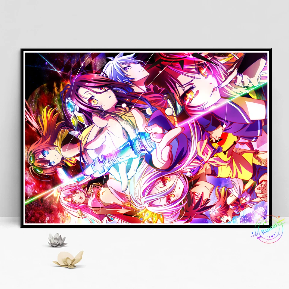 No Game No Life Game Anime Poster HD Prints Wall Art Picture Canvas Painting For Kids Girl Room Home Decorative
No Game No Life Game Anime Poster HD Prints Wall Art Picture Canvas Painting For Kids Girl Room Home Decorative