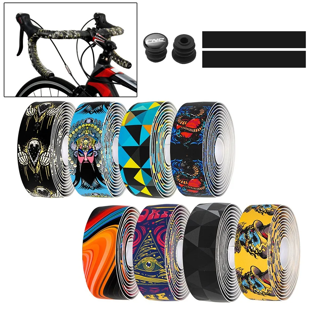 1 Pair Bicycle Bar Tape Bar Plug Handlebar Tape PU Road Bike Handlebar Straps Strap Non-slip Grip Wrap Cycling Accessories
1 Pair Bicycle Bar Tape Bar Plug Handlebar Tape PU Road Bike Handlebar Straps Strap Non-slip Grip Wrap Cycling Accessories