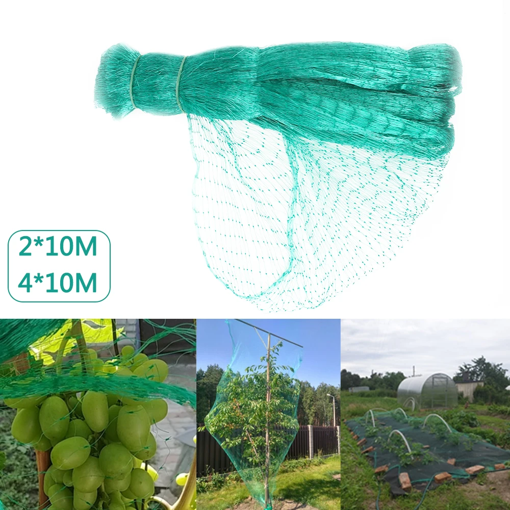 Bird Netting Fruit Plant Garden Pond Mesh Garden Accessories Reusable 2m/4mx10m Deer Fence Anti Bird Protect Tree Net
Bird Netting Fruit Plant Garden Pond Mesh Garden Accessories Reusable 2m/4mx10m Deer Fence Anti Bird Protect Tree Net