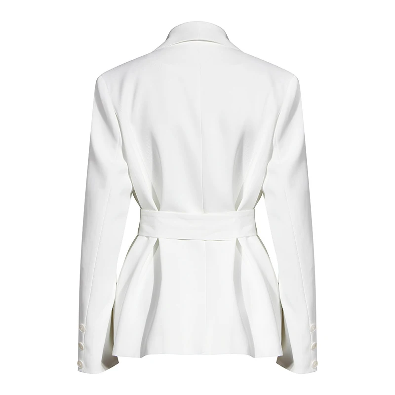 VGH White Lace Up Bowknot Blazer For Women Notched Long Sleeve Tunic Casual Blazers Female New Tide Clothing Fashion 2020 Fall
VGH White Lace Up Bowknot Blazer For Women Notched Long Sleeve Tunic Casual Blazers Female New Tide Clothing Fashion 2020 Fall