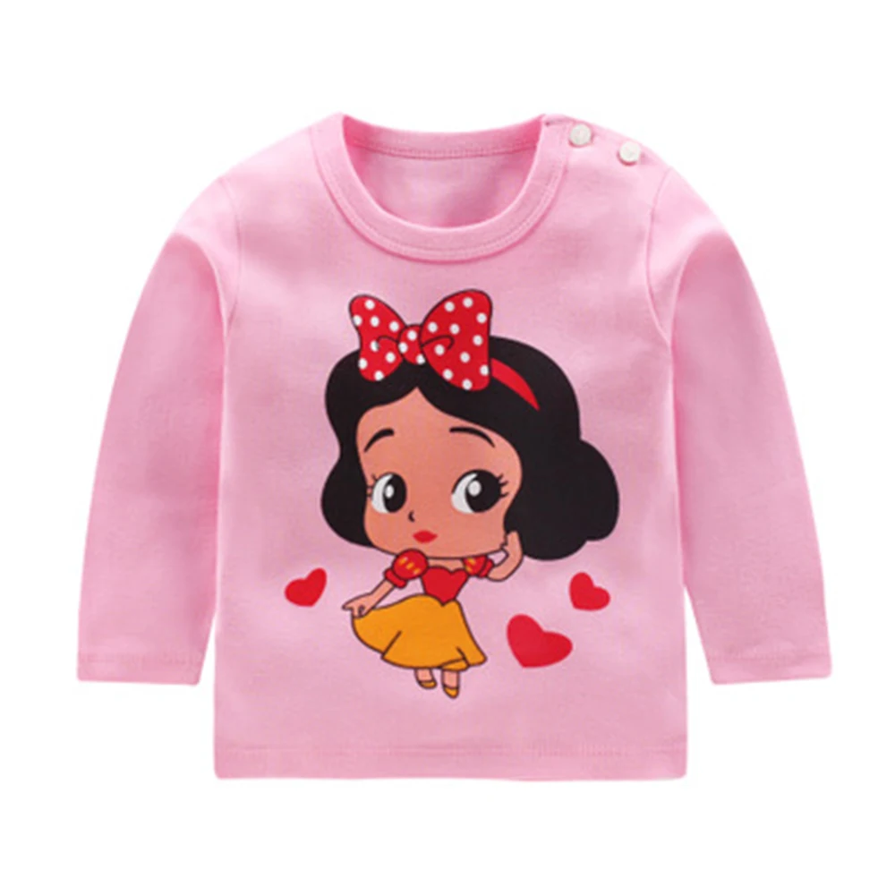 Spring and Autumn style children's cotton long sleeve T-shirt kids clothes T-shirts for girls Children's t-shirt
Spring and Autumn style children's cotton long sleeve T-shirt kids clothes T-shirts for girls Children's t-shirt