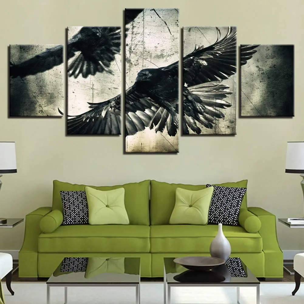 5 Pieces Wall Art Canvas Painting Animal Poster Eagles Fiy In Thr Sky Abstract Paintings On Canvas Pictures For Living Room Deco
5 Pieces Wall Art Canvas Painting Animal Poster Eagles Fiy In Thr Sky Abstract Paintings On Canvas Pictures For Living Room Deco