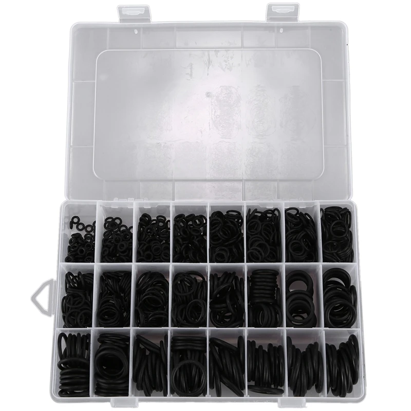 1200Pcs NBR Seal Ring Kit Thickness 1.5mm 2.4mm 3.1mm Nitrile NBR O-Ring Gasket Sealing Ring
1200Pcs NBR Seal Ring Kit Thickness 1.5mm 2.4mm 3.1mm Nitrile NBR O-Ring Gasket Sealing Ring