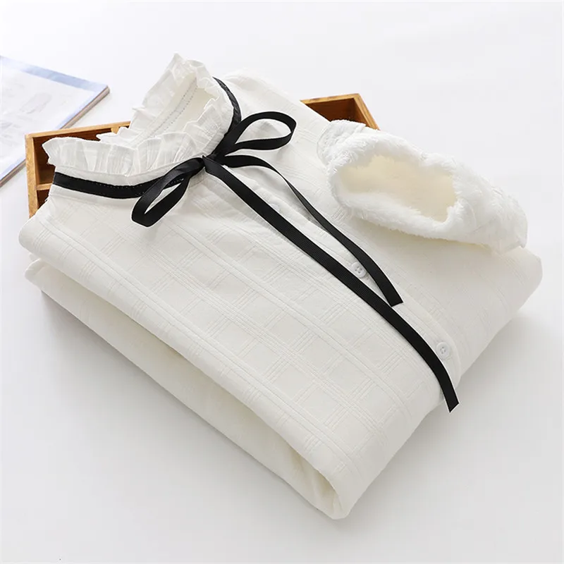 Женские блузки на шнуровке, рубашки, туника, женские топы, женская одежда с длинным рукавом, одежда на пуговицах, толстая бархатная Свободна... 
Женские блузки на шнуровке, рубашки, туника, женские топы, женская одежда с длинным рукавом, одежда на пуговицах, толстая бархатная Свободна...