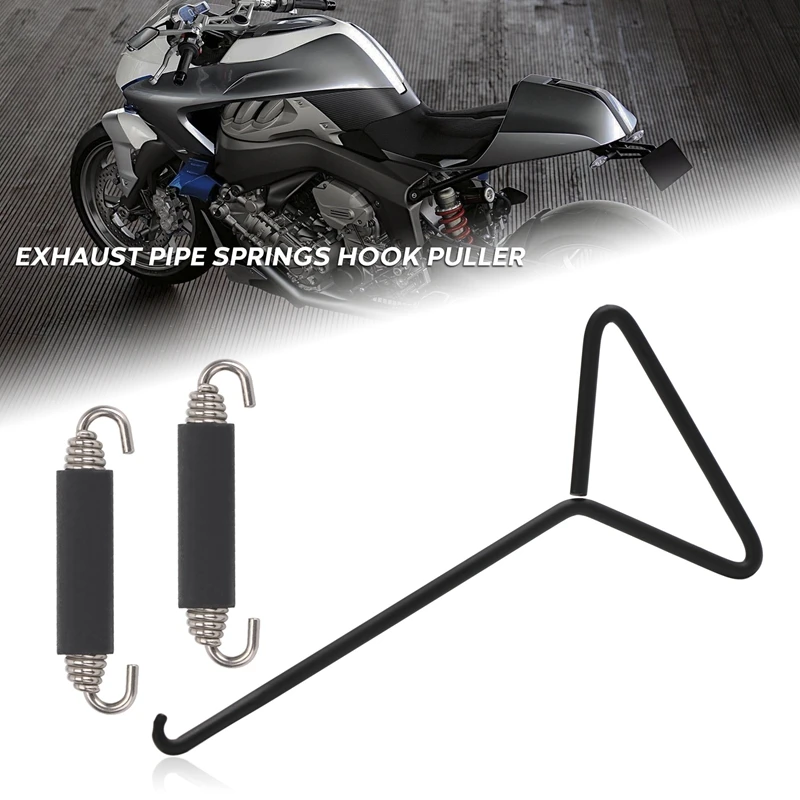 3PCS Universal Exhaust Pipe Spring Hook and T-Handle with Thicken Lengthen Durable Stainless Steel for Vehicle Motorcycle
3PCS Universal Exhaust Pipe Spring Hook and T-Handle with Thicken Lengthen Durable Stainless Steel for Vehicle Motorcycle