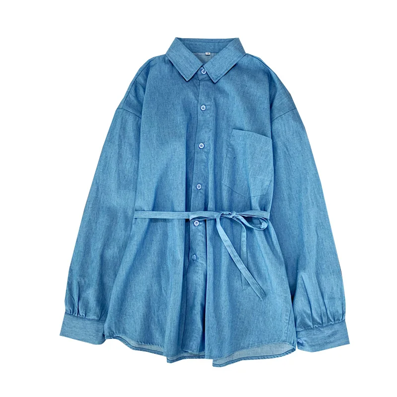 Duckwaver 2021 New Spring Autumn Blouse Shirts Female One Pockets Solid Color Straight Full Sleeve Shirts Women Ladies Clothing
Duckwaver 2021 New Spring Autumn Blouse Shirts Female One Pockets Solid Color Straight Full Sleeve Shirts Women Ladies Clothing