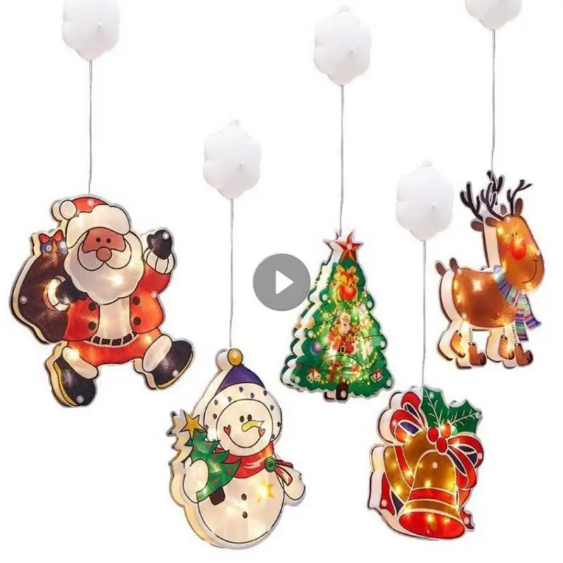 Christmas Light LED Suction Cup Window Hanging Lights Atmosphere Scene Decor Festive Decorative Color Lamp Festival Supplies
Christmas Light LED Suction Cup Window Hanging Lights Atmosphere Scene Decor Festive Decorative Color Lamp Festival Supplies
