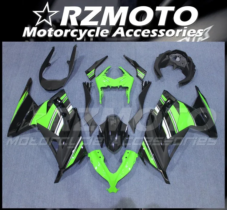 Injection Mold New ABS Motorcycle Fairings kit Fit for Kawasaki Ninja 300 EX300 2013 2014 2015 2016 2017 2018 Green black JP
Injection Mold New ABS Motorcycle Fairings kit Fit for Kawasaki Ninja 300 EX300 2013 2014 2015 2016 2017 2018 Green black JP