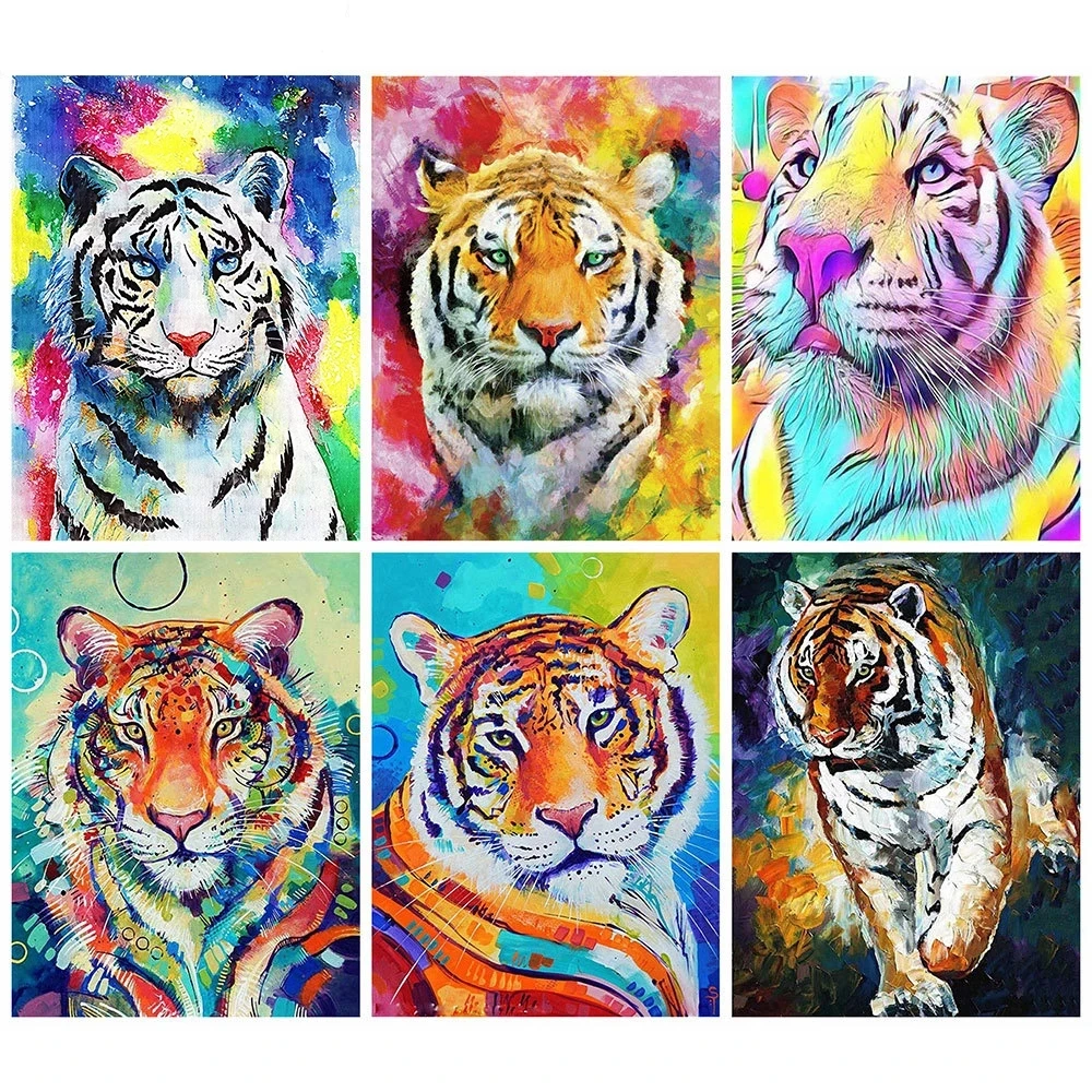 5D Diamond Painting Tiger Mosaic Picture Diy Diamond Embroidery Color Animal Handmade Wall Art Pictures for Home Decoration
5D Diamond Painting Tiger Mosaic Picture Diy Diamond Embroidery Color Animal Handmade Wall Art Pictures for Home Decoration