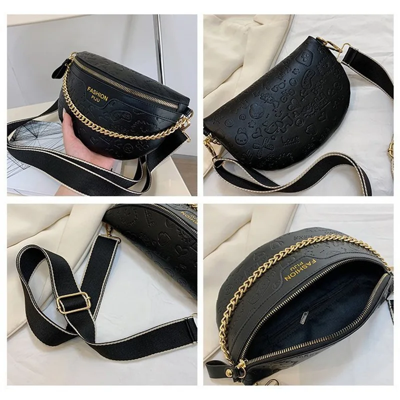 2021 Ins New Band Women Belt Waist Bag Fanny Pack Small Female High Capacity Shoulder Wild Pearl Chain Diagonal Chest Waist Bag
2021 Ins New Band Women Belt Waist Bag Fanny Pack Small Female High Capacity Shoulder Wild Pearl Chain Diagonal Chest Waist Bag