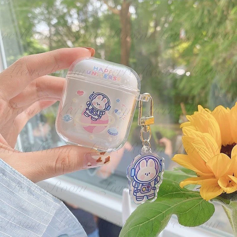 LierreRoom Cartoon Apple Headphone Case Is For AirPods Transparent Anti-drop Case AirPodsPro Bluetooth Protective Case For 2nd
LierreRoom Cartoon Apple Headphone Case Is For AirPods Transparent Anti-drop Case AirPodsPro Bluetooth Protective Case For 2nd