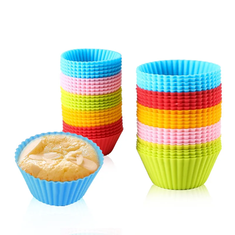 12Pcs Baking Cup Liner Baking Molds Round Shape Silicone Cupcake Mould Maker Mold Tray DIY Cake Decorating Kitchen Cooking Tools
12Pcs Baking Cup Liner Baking Molds Round Shape Silicone Cupcake Mould Maker Mold Tray DIY Cake Decorating Kitchen Cooking Tools