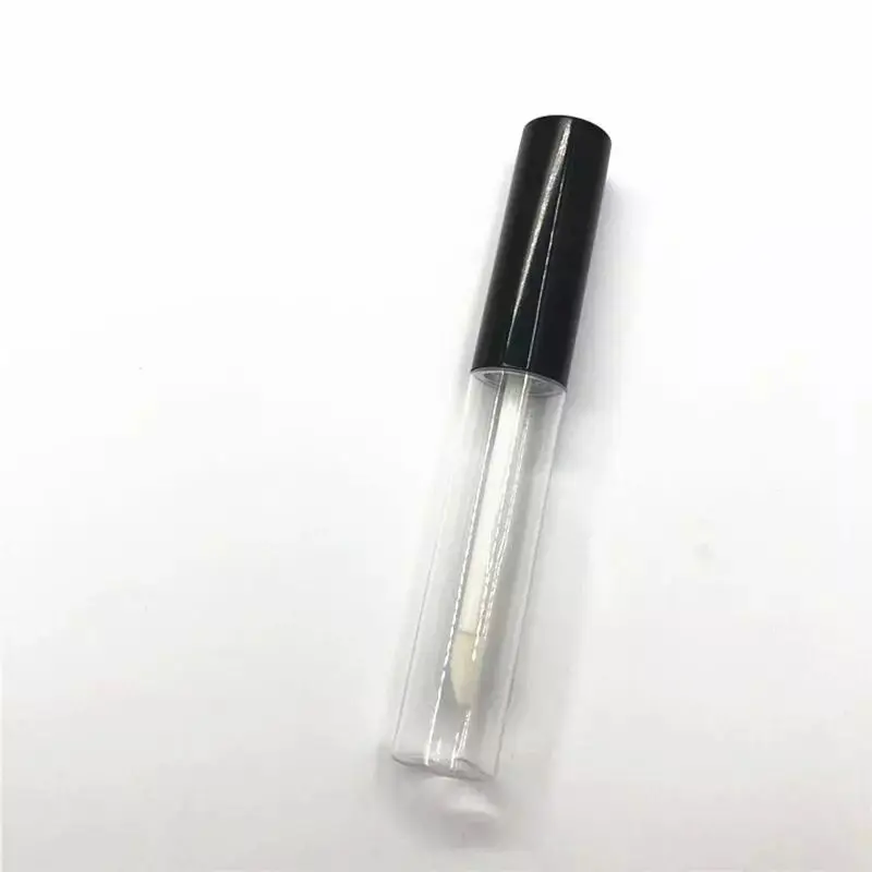 2 pcs/5 pcs black cap transparent plastic beautiful empty transparent lip gloss tube lipstick bottle container 10ML 
2 pcs/5 pcs black cap transparent plastic beautiful empty transparent lip gloss tube lipstick bottle container 10ML