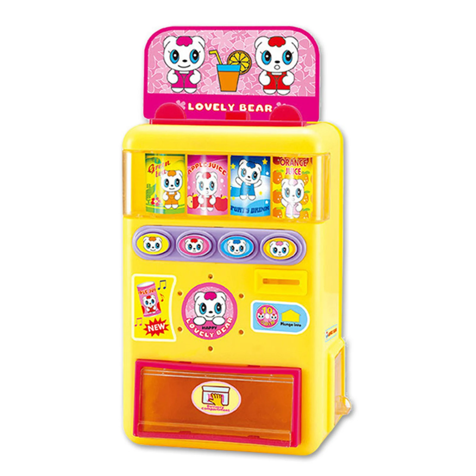 Children Educational Realistic Attractive Practical Interesting Learning Drinks Vending Machine Shopping Game Play House Toy
Children Educational Realistic Attractive Practical Interesting Learning Drinks Vending Machine Shopping Game Play House Toy