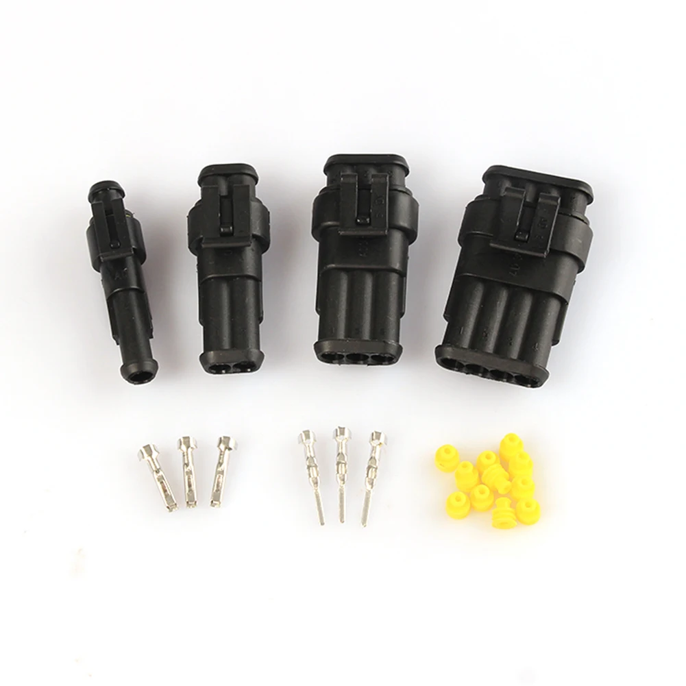 352Pcs HID Waterproof Connectors 1/2/3/4 Pin 26 Sets Car Electrical Wire Connector Truck Harness 300V 12A
352Pcs HID Waterproof Connectors 1/2/3/4 Pin 26 Sets Car Electrical Wire Connector Truck Harness 300V 12A
