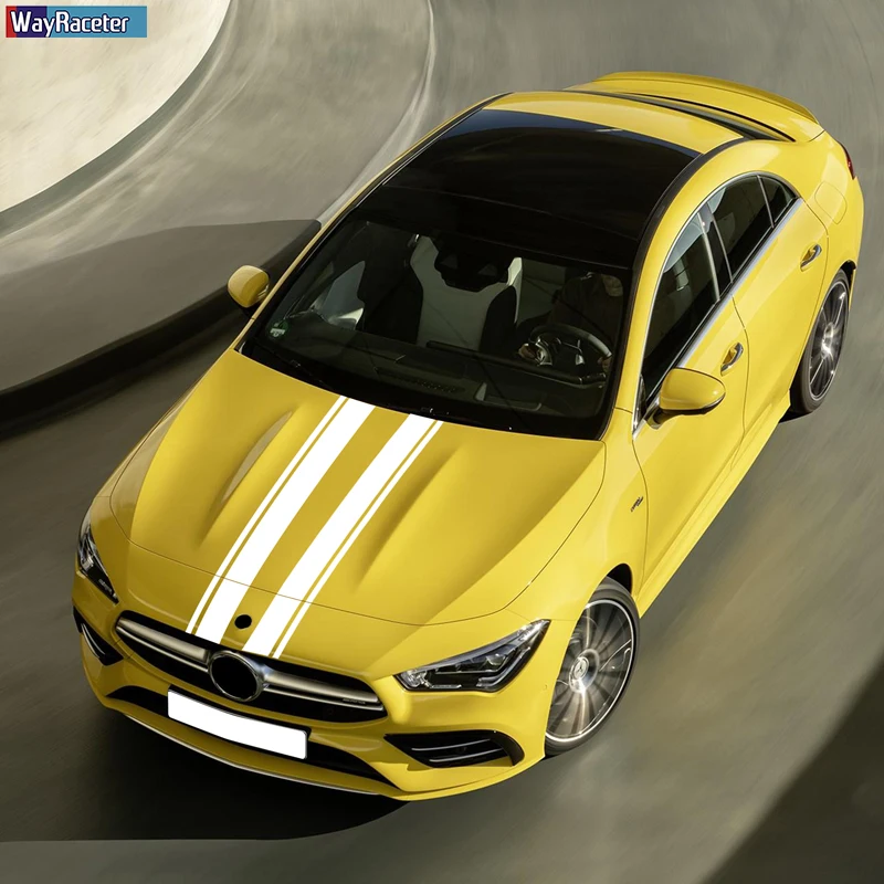 Car Hood Sticker Engine Cover Edition 1 Bonnet Stripes Decal For Mercedes Benz CLA45 W176 W177 W204 W205 C63 A C GLA CLA GLC AMG 
Car Hood Sticker Engine Cover Edition 1 Bonnet Stripes Decal For Mercedes Benz CLA45 W176 W177 W204 W205 C63 A C GLA CLA GLC AMG