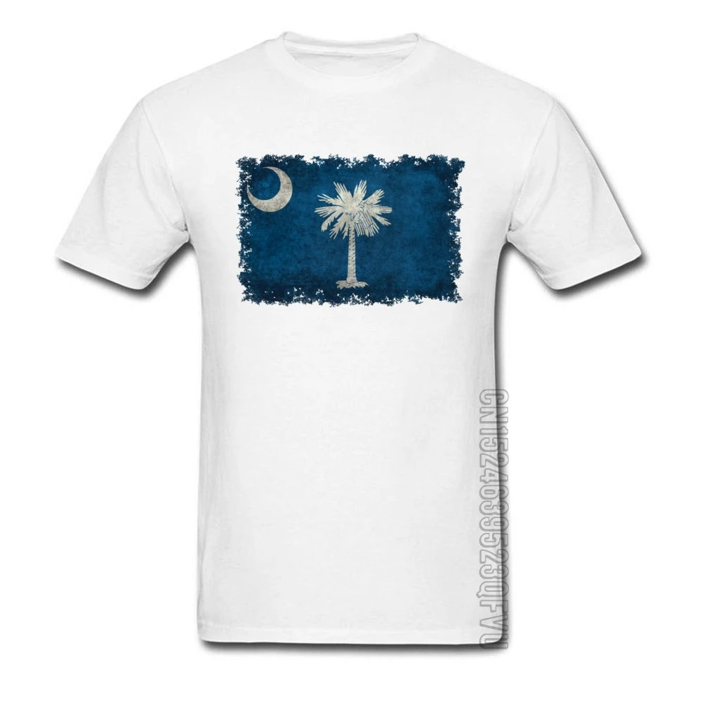 High Quality Custom Tops Shirt Funny Short Sleeve Men's T Shirts Vintage South Carolina Flag Map Graphic T-Shirts For Adult
High Quality Custom Tops Shirt Funny Short Sleeve Men's T Shirts Vintage South Carolina Flag Map Graphic T-Shirts For Adult