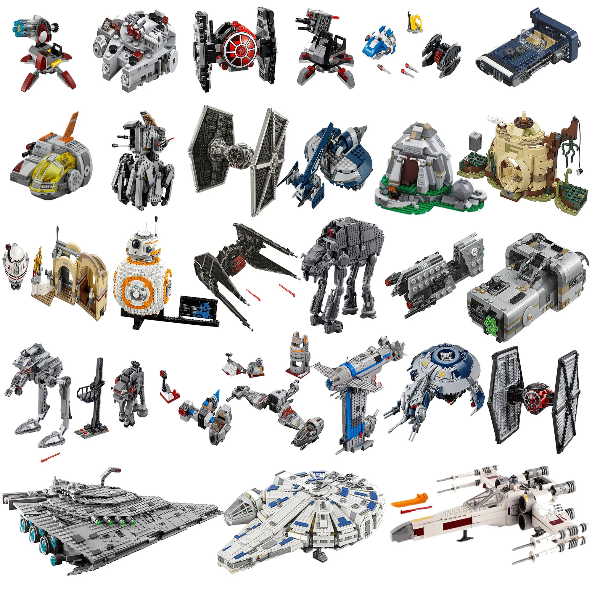 2021 New Classic Movie Star Wars DIY Model 3D Set Building Blocks Assembled Toys Children's Christmas Gifts Boys and Girls
2021 New Classic Movie Star Wars DIY Model 3D Set Building Blocks Assembled Toys Children's Christmas Gifts Boys and Girls