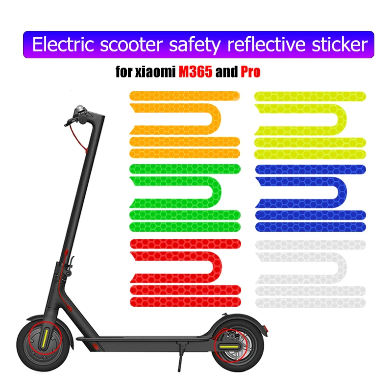 For Xiaomi Mijia M365 Electric Scooter Reflective Stickers Anti-cursor Sharing Accessories Night Safety Warning Strips 4Pcs/set
For Xiaomi Mijia M365 Electric Scooter Reflective Stickers Anti-cursor Sharing Accessories Night Safety Warning Strips 4Pcs/set