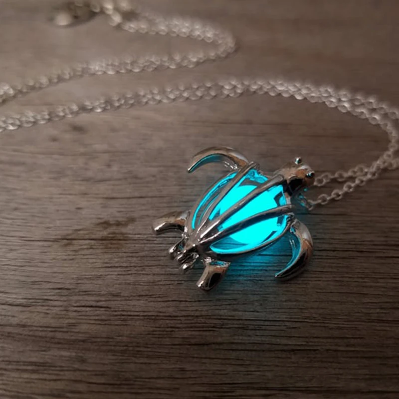 Glow Turtle Necklace, Glow in the Dark Sea Tortoise, Gift for Turtle Lover, Mermaid Necklace, Aqua Beach Nautical Jewelry JG43
Glow Turtle Necklace, Glow in the Dark Sea Tortoise, Gift for Turtle Lover, Mermaid Necklace, Aqua Beach Nautical Jewelry JG43
