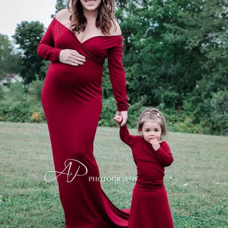 Maxi Maternity Evening Dress For Photo Shoot Pregnant Women Mermaid Long Sleeve Sexy V-neck Fitted Pregnancy Dress YSAN720
Maxi Maternity Evening Dress For Photo Shoot Pregnant Women Mermaid Long Sleeve Sexy V-neck Fitted Pregnancy Dress YSAN720