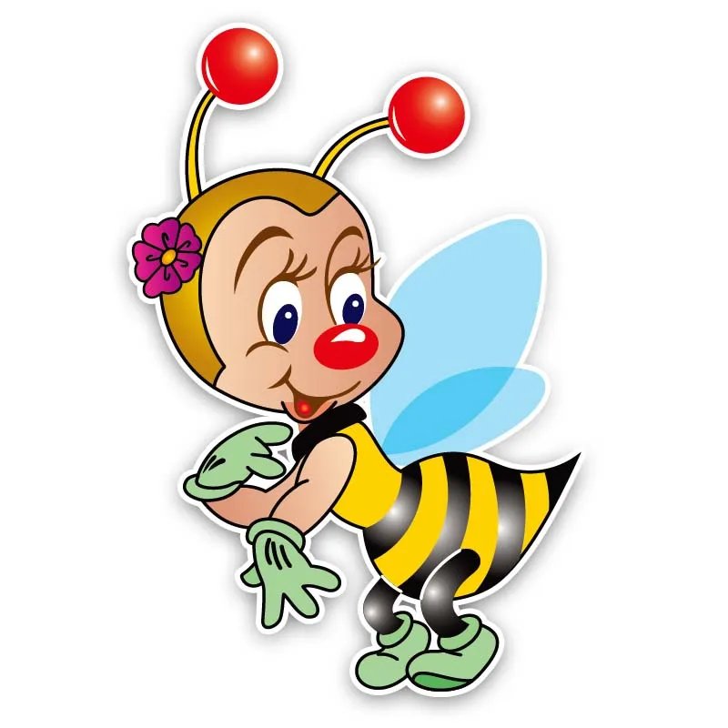 Lovely Bee Animal Decals A Beautiful Car Sticker Fashion Style Decoration Accessories Waterproof Sunscreen Decal PVC 15x9cm
Lovely Bee Animal Decals A Beautiful Car Sticker Fashion Style Decoration Accessories Waterproof Sunscreen Decal PVC 15x9cm