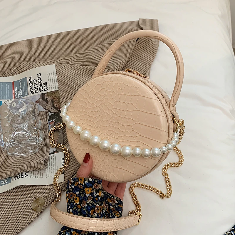 High Quality Women All-Match 2021 New Simplicity Fashion High-End Chain Crossbody Handbag Round Shoulder Bag Bolsa Feminina Sac
High Quality Women All-Match 2021 New Simplicity Fashion High-End Chain Crossbody Handbag Round Shoulder Bag Bolsa Feminina Sac