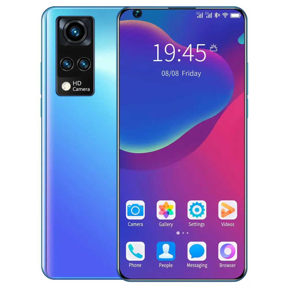 X51PRO+ 7.2 Inch Big Screen Face ID Fingerprint ID Smart Phone 8+256GB 32+64MP 6800mAh 10 Core Mobile Phone MT6595 Cell Phones
X51PRO+ 7.2 Inch Big Screen Face ID Fingerprint ID Smart Phone 8+256GB 32+64MP 6800mAh 10 Core Mobile Phone MT6595 Cell Phones