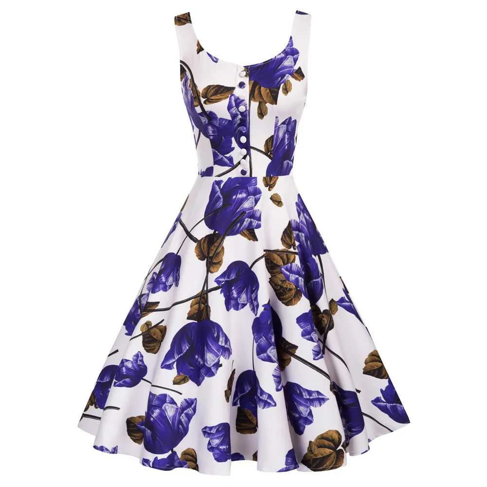 BP Elegant Dresses For Women Vintage Flowers Pineapple Pattern Dress Sleeveless Buttons Decorated A-Line Dresses Free Shipping
BP Elegant Dresses For Women Vintage Flowers Pineapple Pattern Dress Sleeveless Buttons Decorated A-Line Dresses Free Shipping