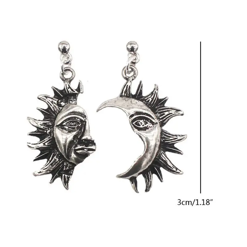 Lover Magnetic Vintage Celestial Sun and Moon Face Stud Earrings Fashion Jewelry
Lover Magnetic Vintage Celestial Sun and Moon Face Stud Earrings Fashion Jewelry