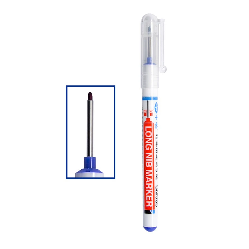 Hot Long Head Markers Bathroom Woodworking Decoration Multi-purpose Deep Hole Marker Pens MVI-ing
Hot Long Head Markers Bathroom Woodworking Decoration Multi-purpose Deep Hole Marker Pens MVI-ing