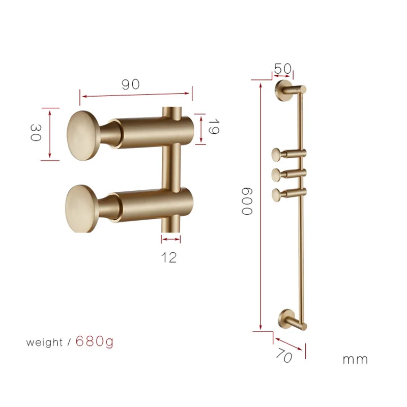 Solid Copper Black Wall Mount Coat Hanger Hooks Bathroom Clothes Towel Keychain Hanging Household Key Bag Storage Hanging Rack
Solid Copper Black Wall Mount Coat Hanger Hooks Bathroom Clothes Towel Keychain Hanging Household Key Bag Storage Hanging Rack