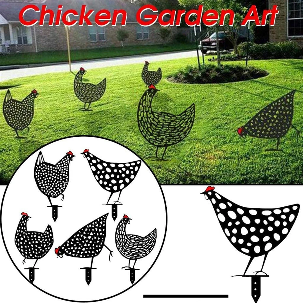 Acrylic Hen Garden Decoration Black Chicken Family Easter Family Garden Statue Lawn Decoration Simulation Garden Ornaments
Acrylic Hen Garden Decoration Black Chicken Family Easter Family Garden Statue Lawn Decoration Simulation Garden Ornaments