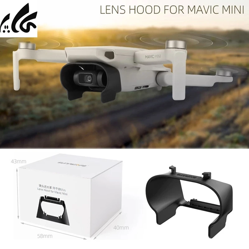 Camera Lens Hood Anti-glare Gimbal Lens Cover Sunshade Protective Cover for DJI Mavic Mini /Mini Drone Accessories
Camera Lens Hood Anti-glare Gimbal Lens Cover Sunshade Protective Cover for DJI Mavic Mini /Mini Drone Accessories