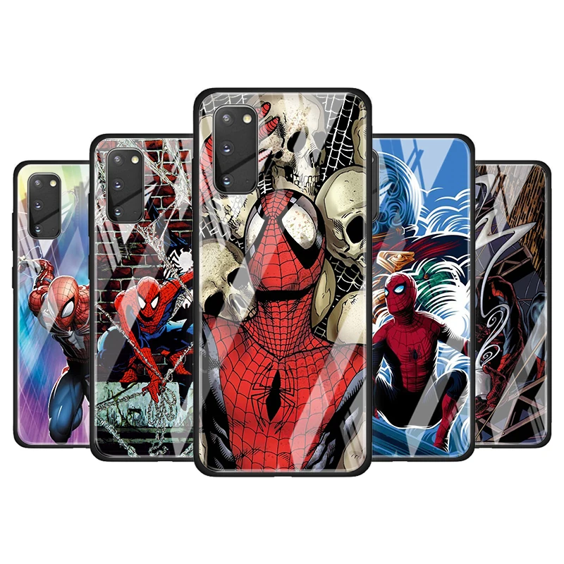 Spiderman Comic Tempered Glass Cover For Samsung Galaxy S20 S10 S9 S8 S10E FE Ultra Plus Lite 5G Phone Case
Spiderman Comic Tempered Glass Cover For Samsung Galaxy S20 S10 S9 S8 S10E FE Ultra Plus Lite 5G Phone Case