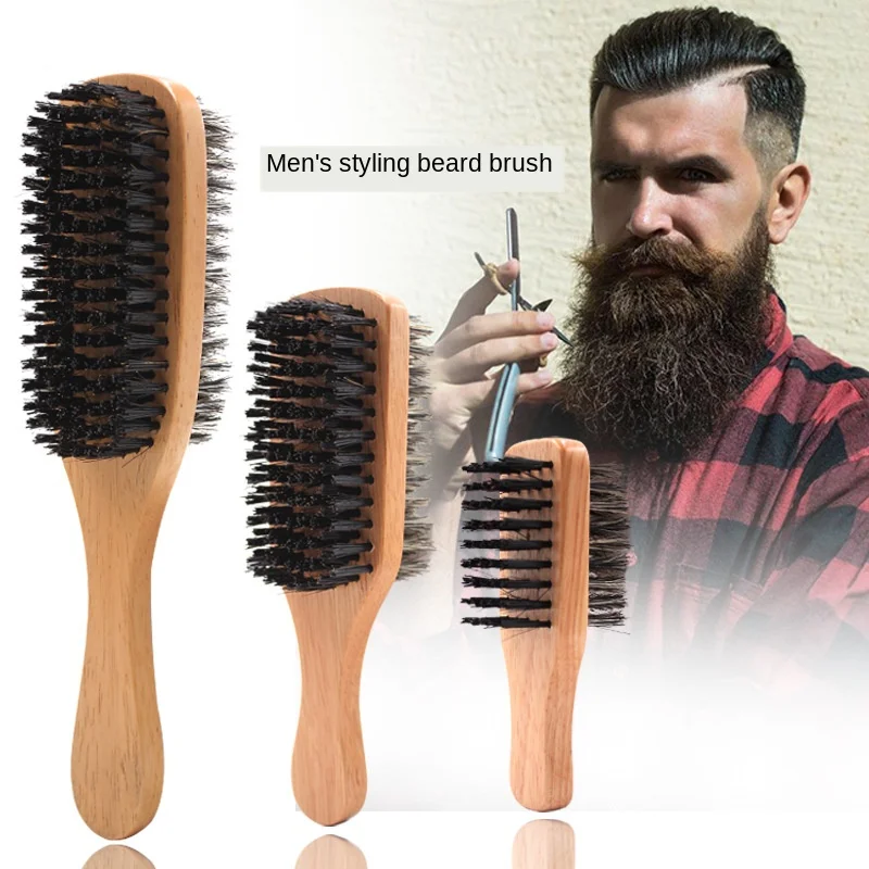 Mens Boar Bristle Hair Brush Natural Wooden Wave Brush For Male Styling Beard Hairbrush For Short Thick Curly Wavy Hair G0118
Mens Boar Bristle Hair Brush Natural Wooden Wave Brush For Male Styling Beard Hairbrush For Short Thick Curly Wavy Hair G0118