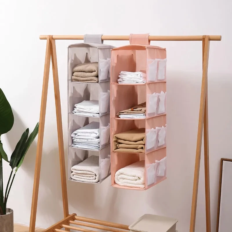 Wardrobe Storage hanging bag stereo hanging multi-functional bag clothing storage bag cloth underwear finishing hanging bag 
Wardrobe Storage hanging bag stereo hanging multi-functional bag clothing storage bag cloth underwear finishing hanging bag