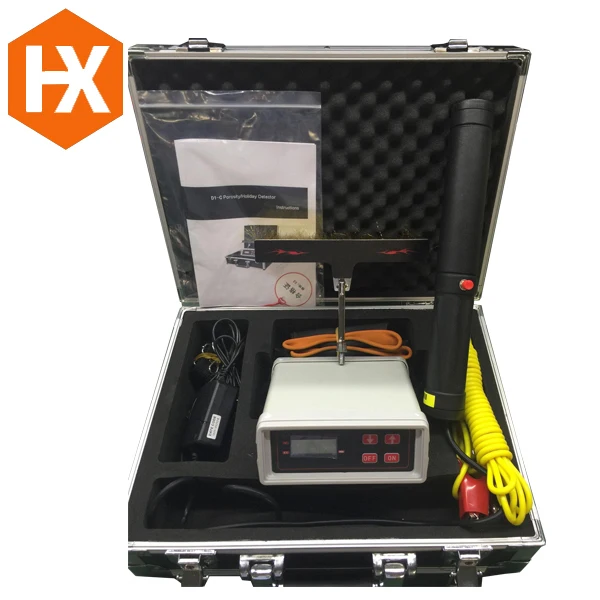 High Precision DC Voltage 35KV Instruments Digital Display NDT Holiday Detector HXHD-1C Coating Surface Spark Leak Flaw Detector 
High Precision DC Voltage 35KV Instruments Digital Display NDT Holiday Detector HXHD-1C Coating Surface Spark Leak Flaw Detector