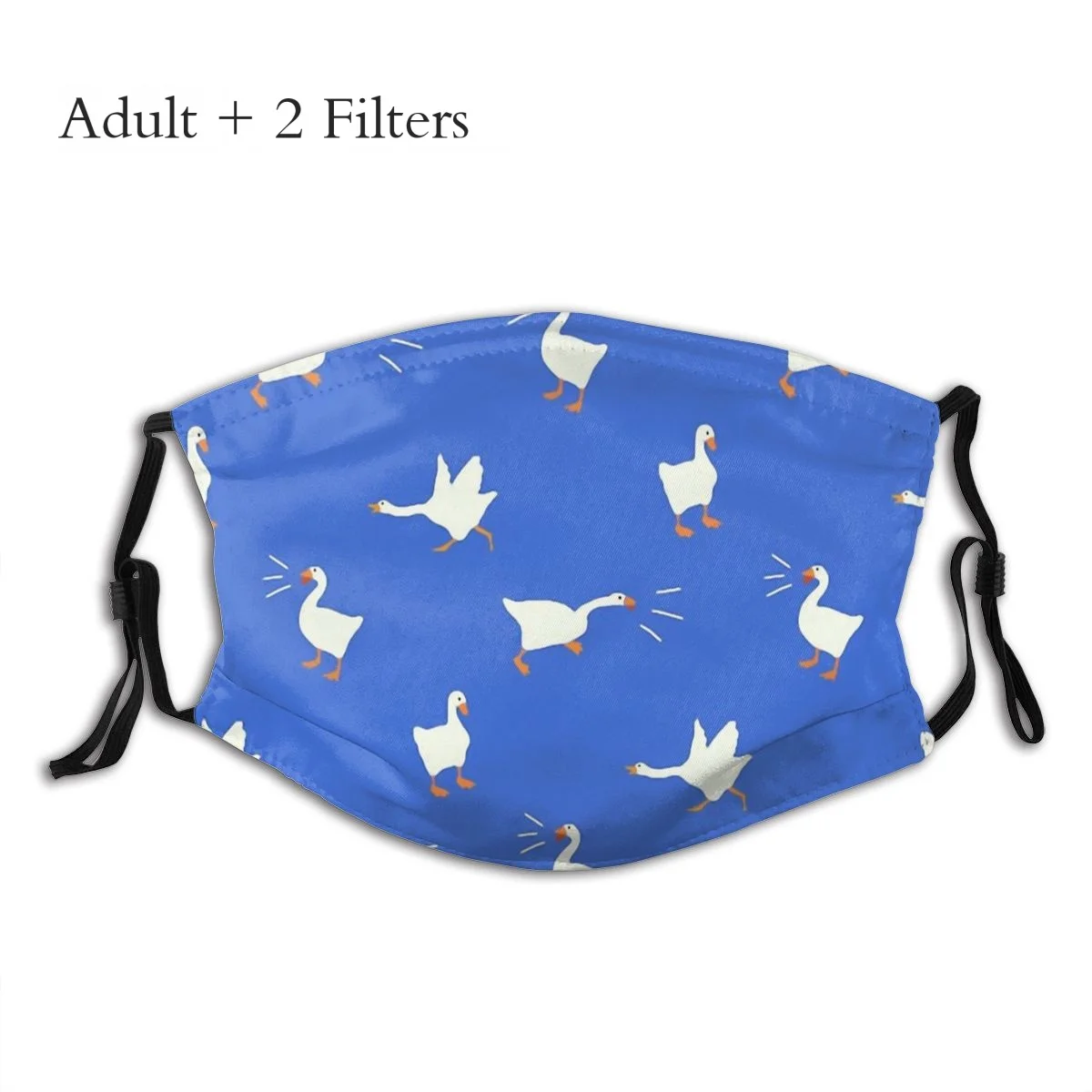 Blue Unisex Mask Untitled Goose Honk Bell Game Internet Meme Adjustable Lavabili Fashion Cloth Respirator With Filters
Blue Unisex Mask Untitled Goose Honk Bell Game Internet Meme Adjustable Lavabili Fashion Cloth Respirator With Filters