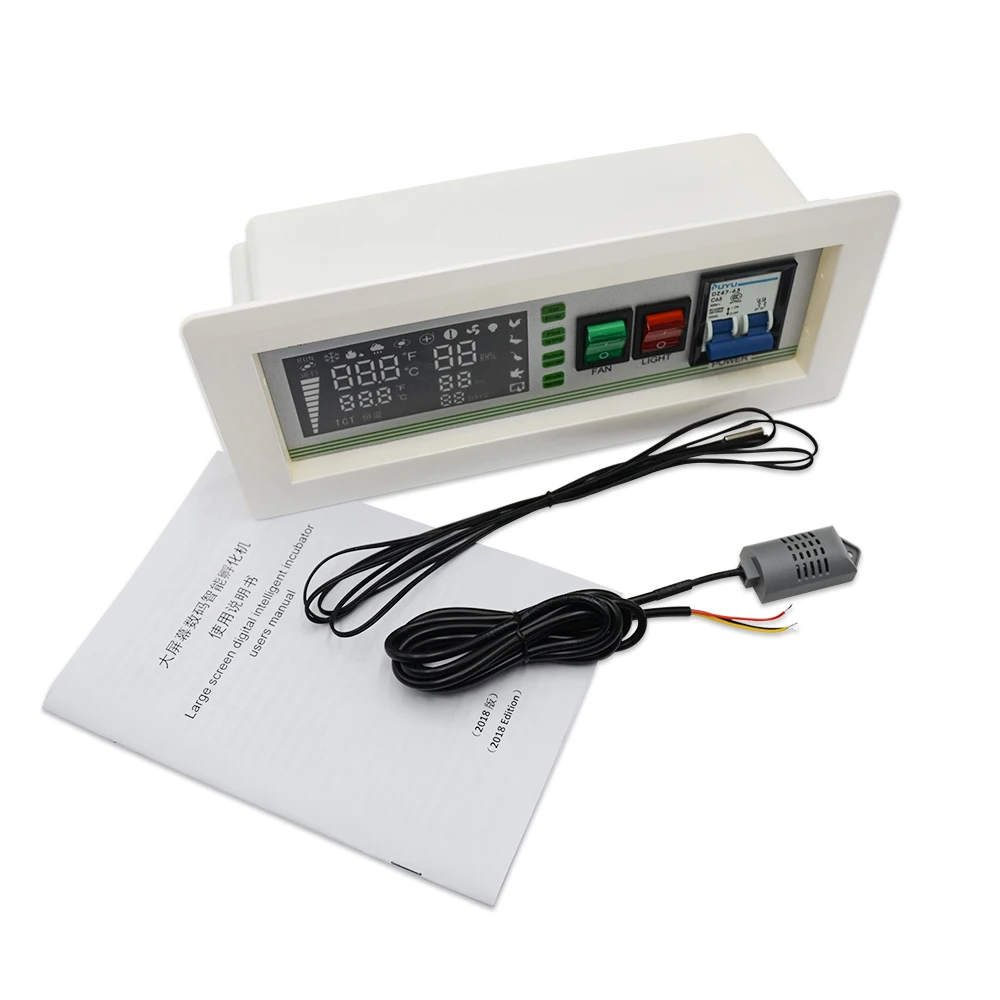 Full Automatic Control with Temperature Humidity Sensor Probe XM-18SD Egg Incubator Controller
Full Automatic Control with Temperature Humidity Sensor Probe XM-18SD Egg Incubator Controller