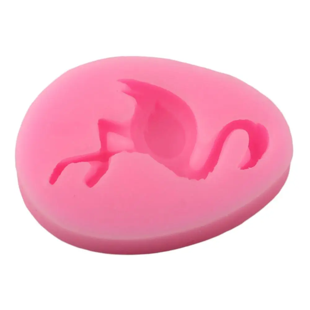 

DIY Flamingo Fondant Molds Cake Decorating Tools Tropical Theme Silicone Mould Candy Polymer Clay Chocolate Gumpaste Moulds