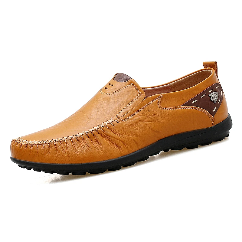 Leather Shoes Men Fashion Leather Genuine High Quality Luxury Brand Comfortable Men Casual Driving Shoes Plus Size 37-47
Leather Shoes Men Fashion Leather Genuine High Quality Luxury Brand Comfortable Men Casual Driving Shoes Plus Size 37-47