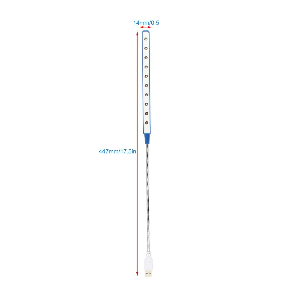 Newest Arrival Fashionable Mini Flexible 10 LED USB Portable Lamp Light for Laptop Notebook Desktop PC Convenient For Reading
Newest Arrival Fashionable Mini Flexible 10 LED USB Portable Lamp Light for Laptop Notebook Desktop PC Convenient For Reading