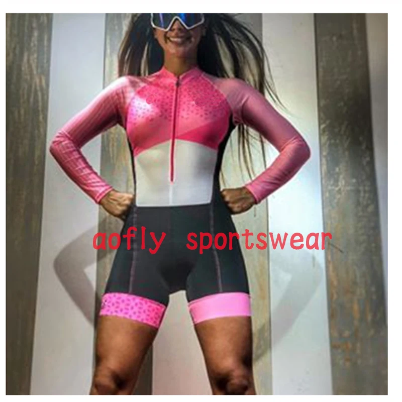 Kafitt Pro Team Women's Bicycle Cycling Sexy Suit Jumpsuit Road Bike Clothing Cycling Triathlon Summer Running Tights Pink Gel
Kafitt Pro Team Women's Bicycle Cycling Sexy Suit Jumpsuit Road Bike Clothing Cycling Triathlon Summer Running Tights Pink Gel